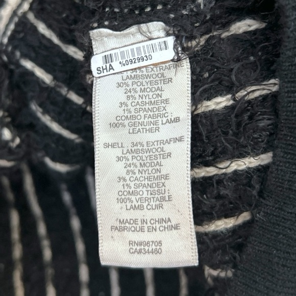 Rebecca Taylor Lambswool & Cashmere Blend Textured Knit Jacket Blazer Size Small - Picture 7 of 8